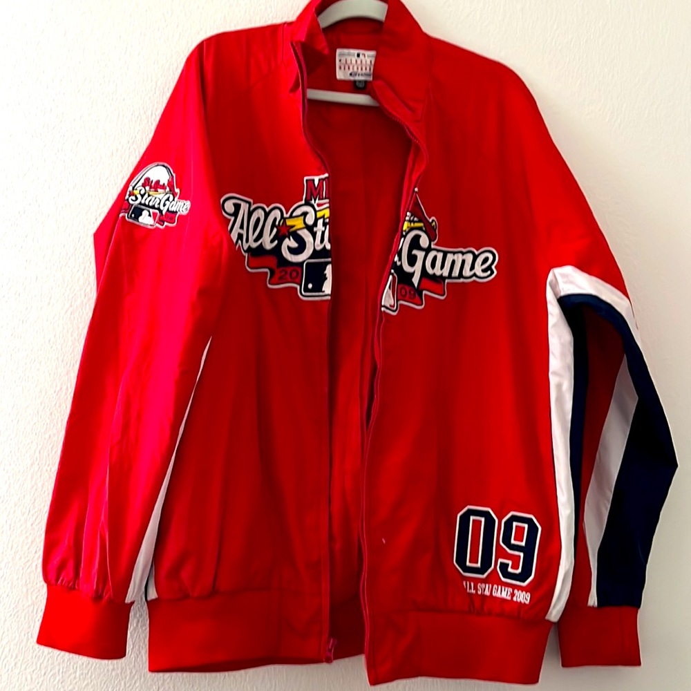 St Louis Cardinals Red Authentic Jacket